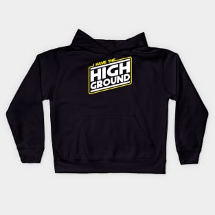 I Have the High Ground Kids Hoodie